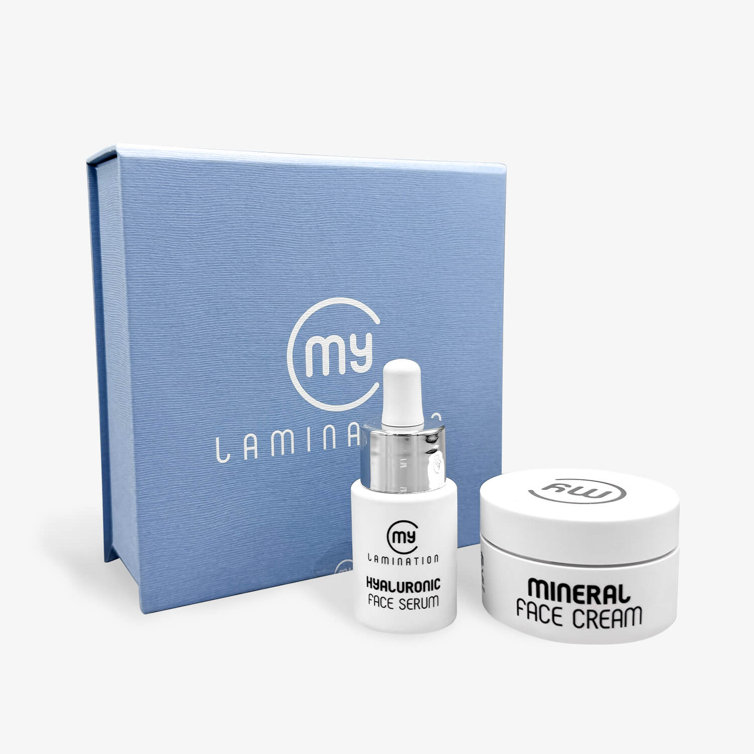 Set Trattamento viso con acido ialuronico my lamination crema più siero