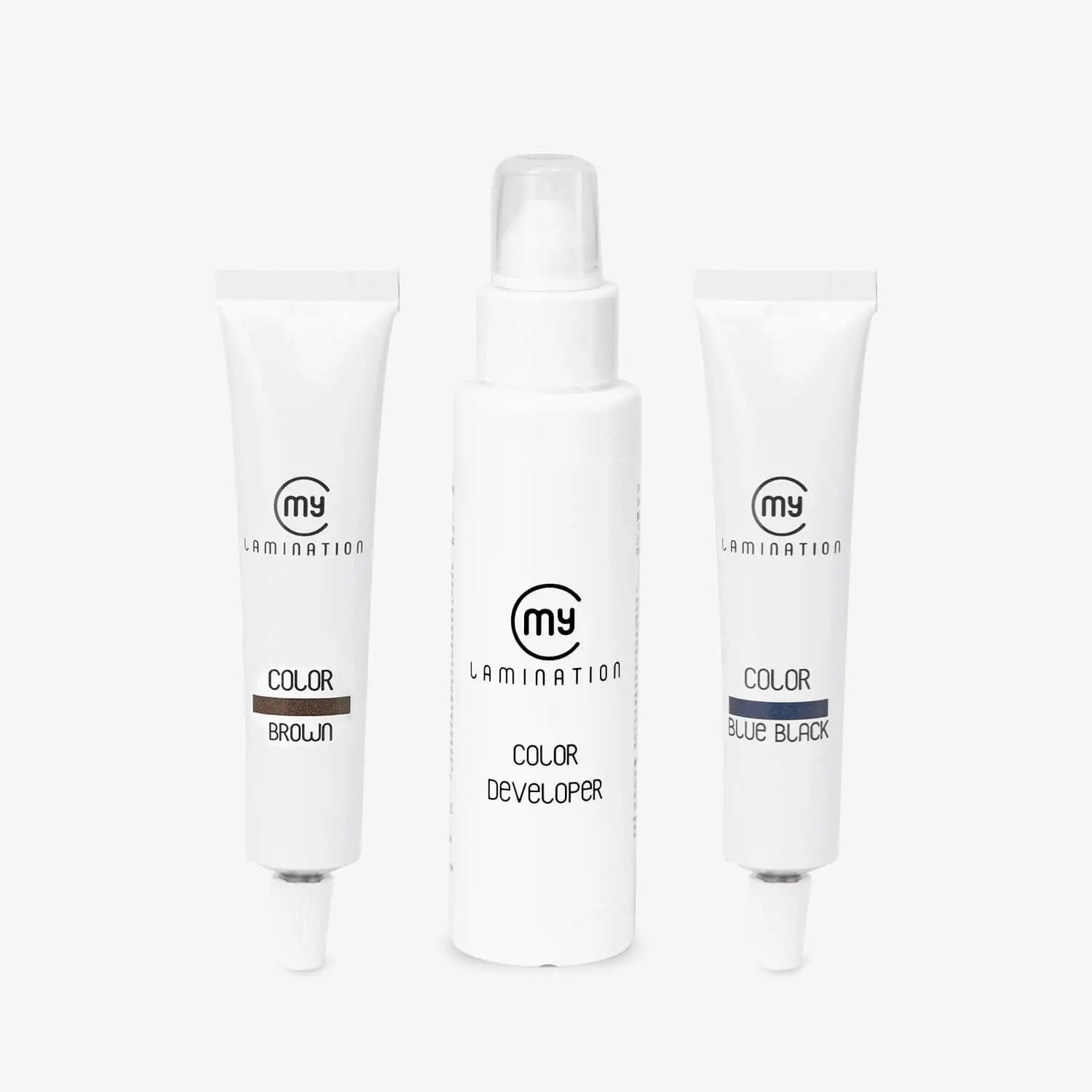 Kit 2 tinte ciglia e sopracciglia con attivatore colore di my lamination