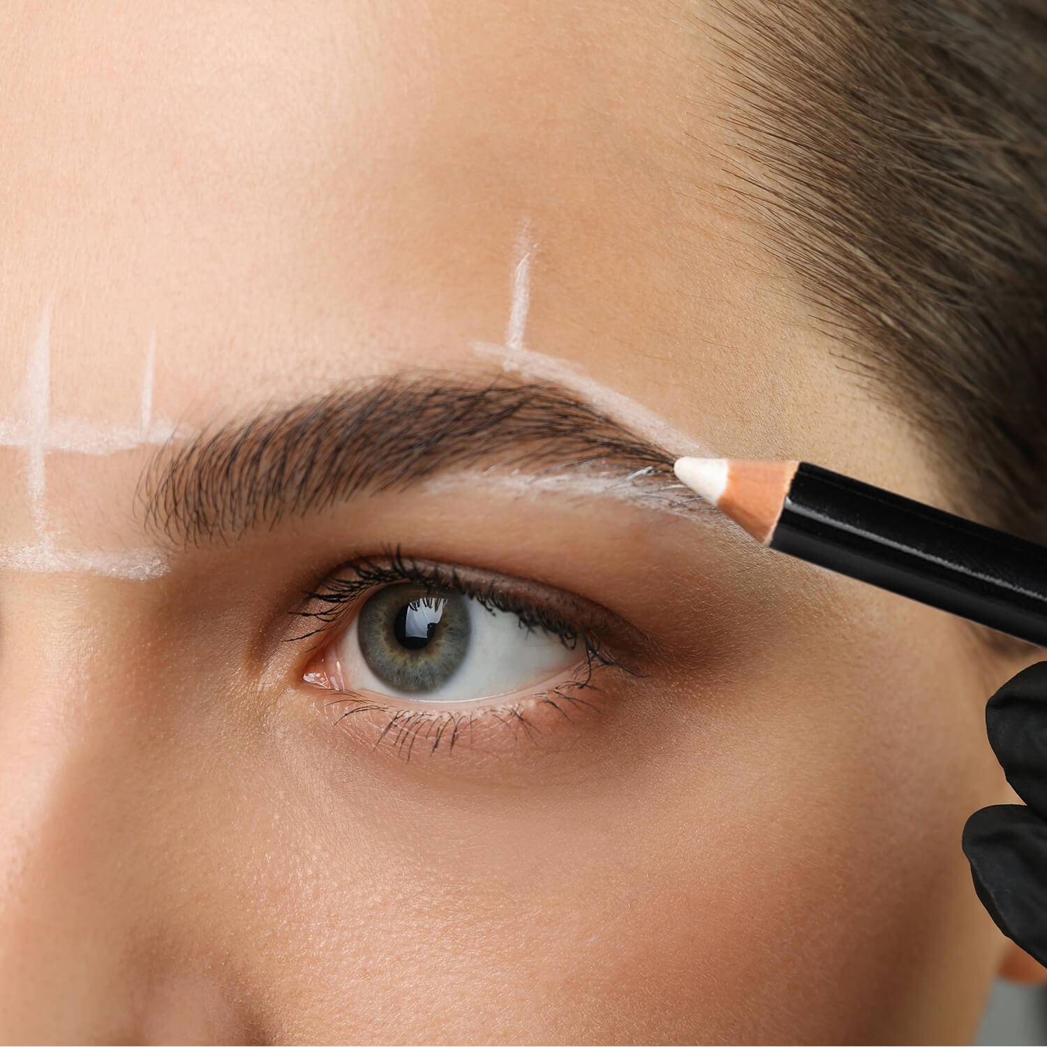 dettaglio dell'applicazione della pencil white di my lamination