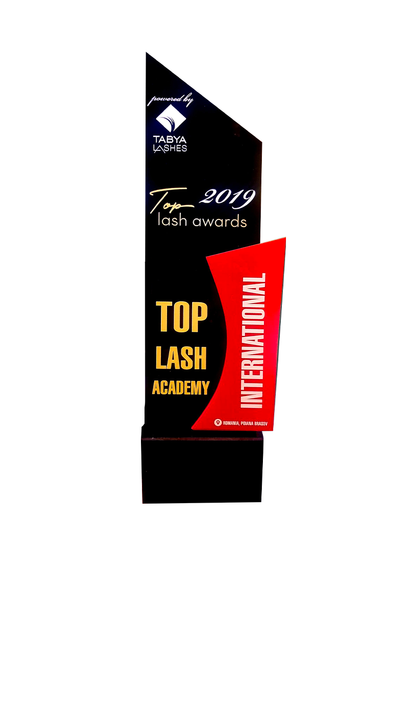 premio top lash academy 2019 romania