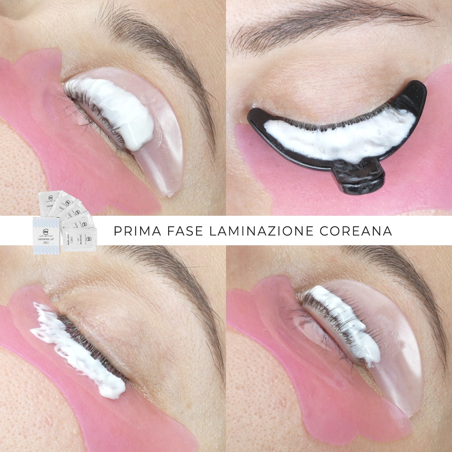 come si applica la fase 1 della laminazione coreana con cisteammina