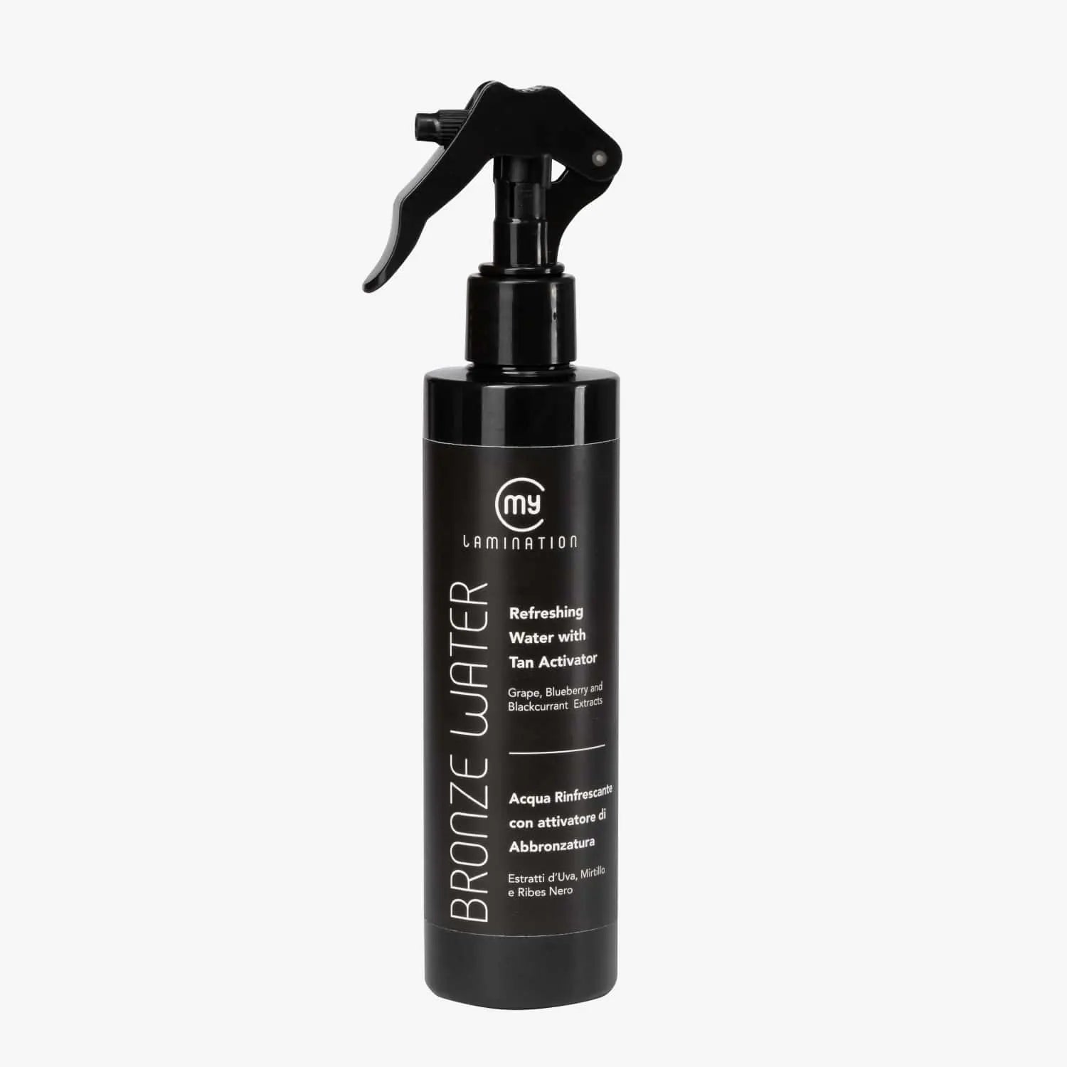 bronze water acqua abbronzante my lamination