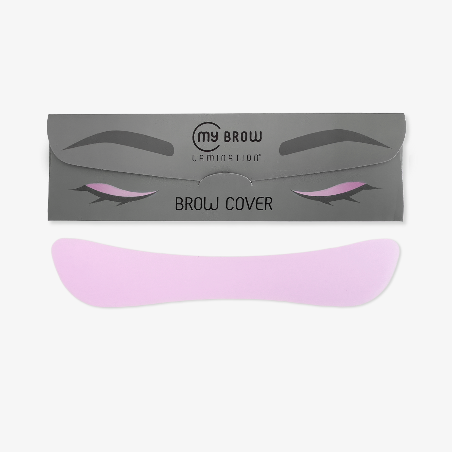 patch per sopracciglia rosa di my lamination