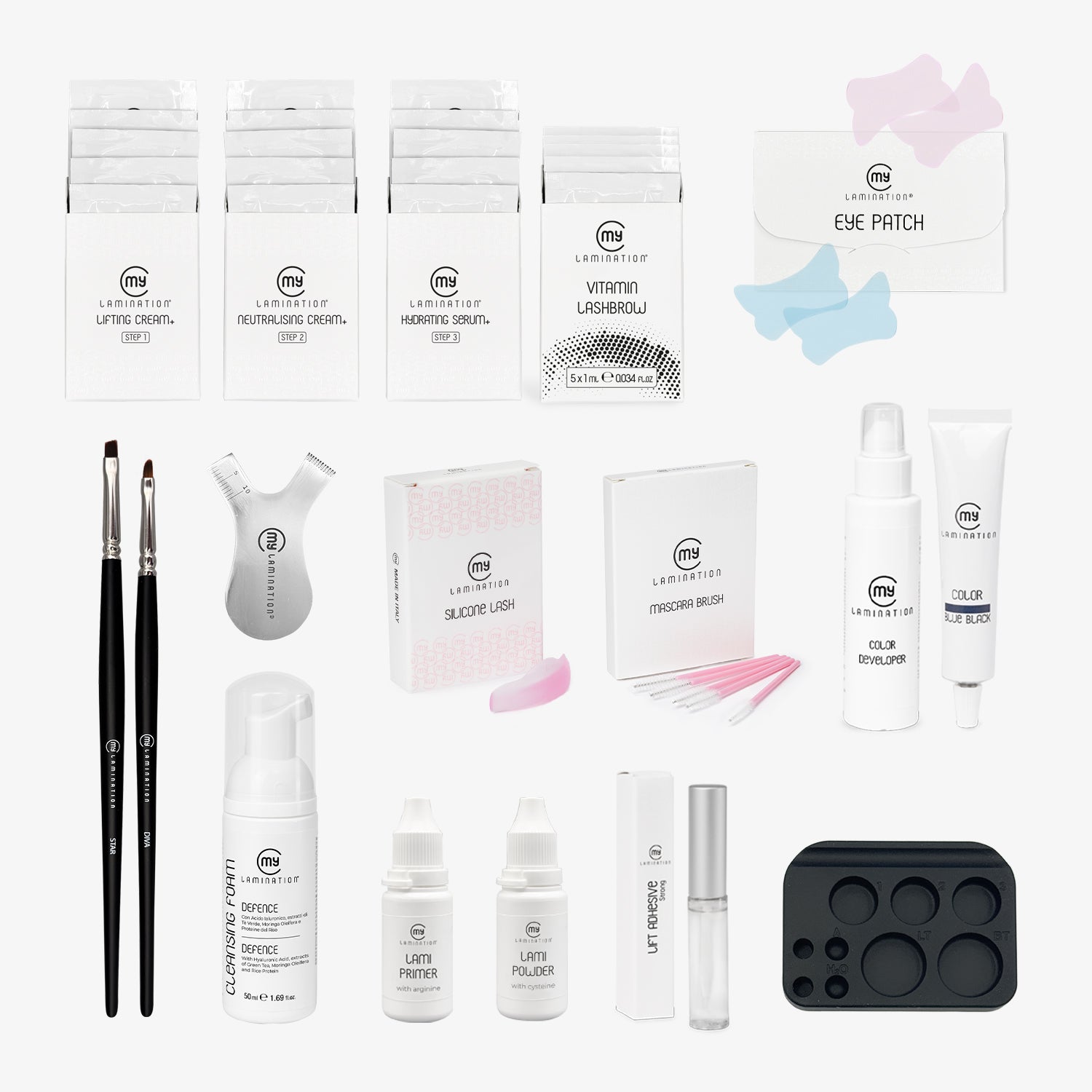 kit laminazione ciglia elite my lamination
