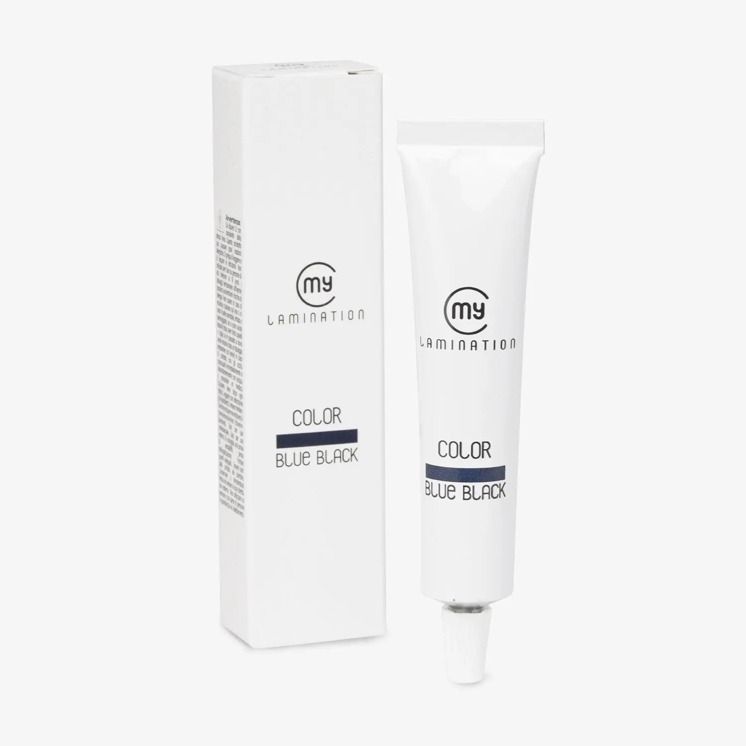 tinta blue black per ciglia di my lamination