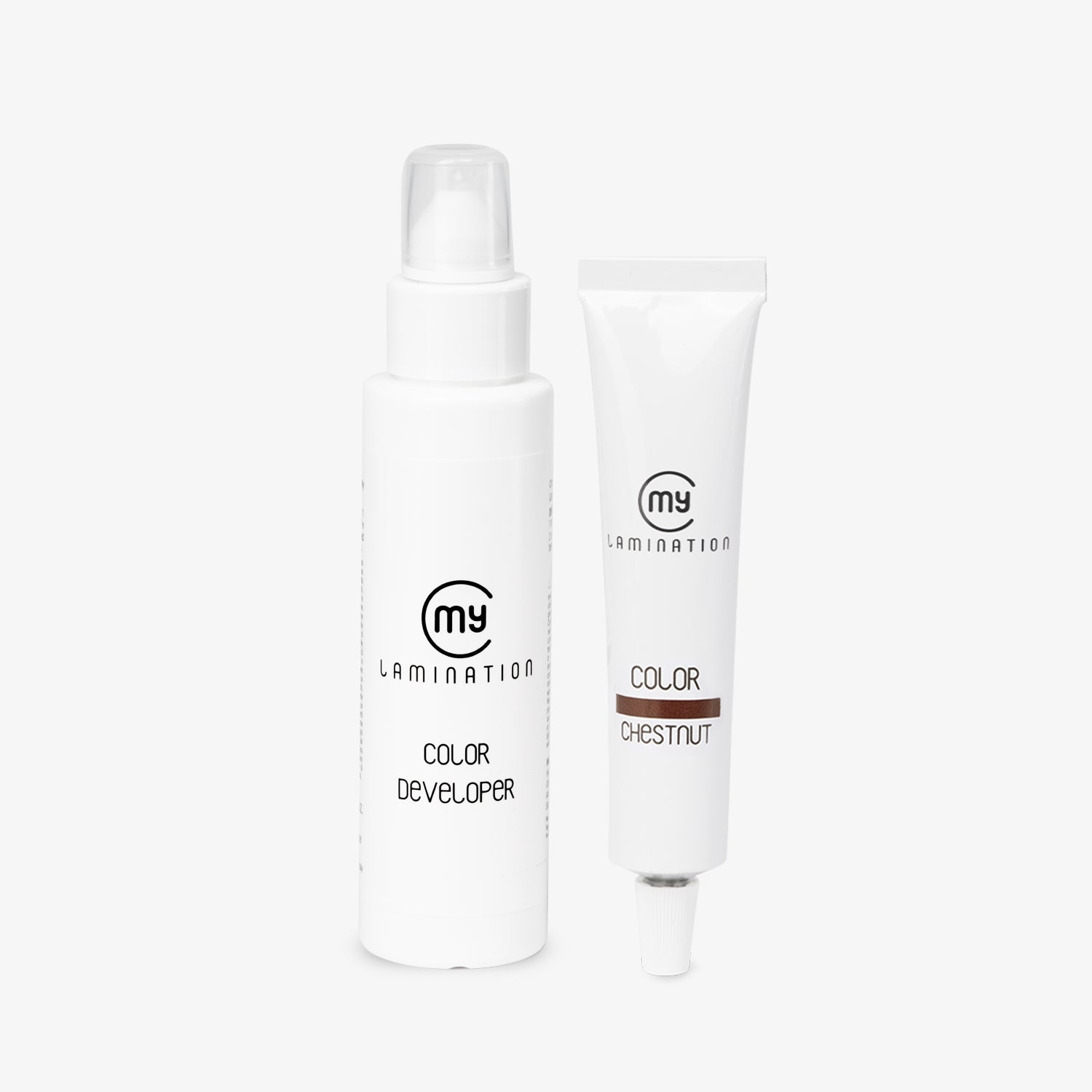 kit attivatore colore e tinta chestnut my lamination 