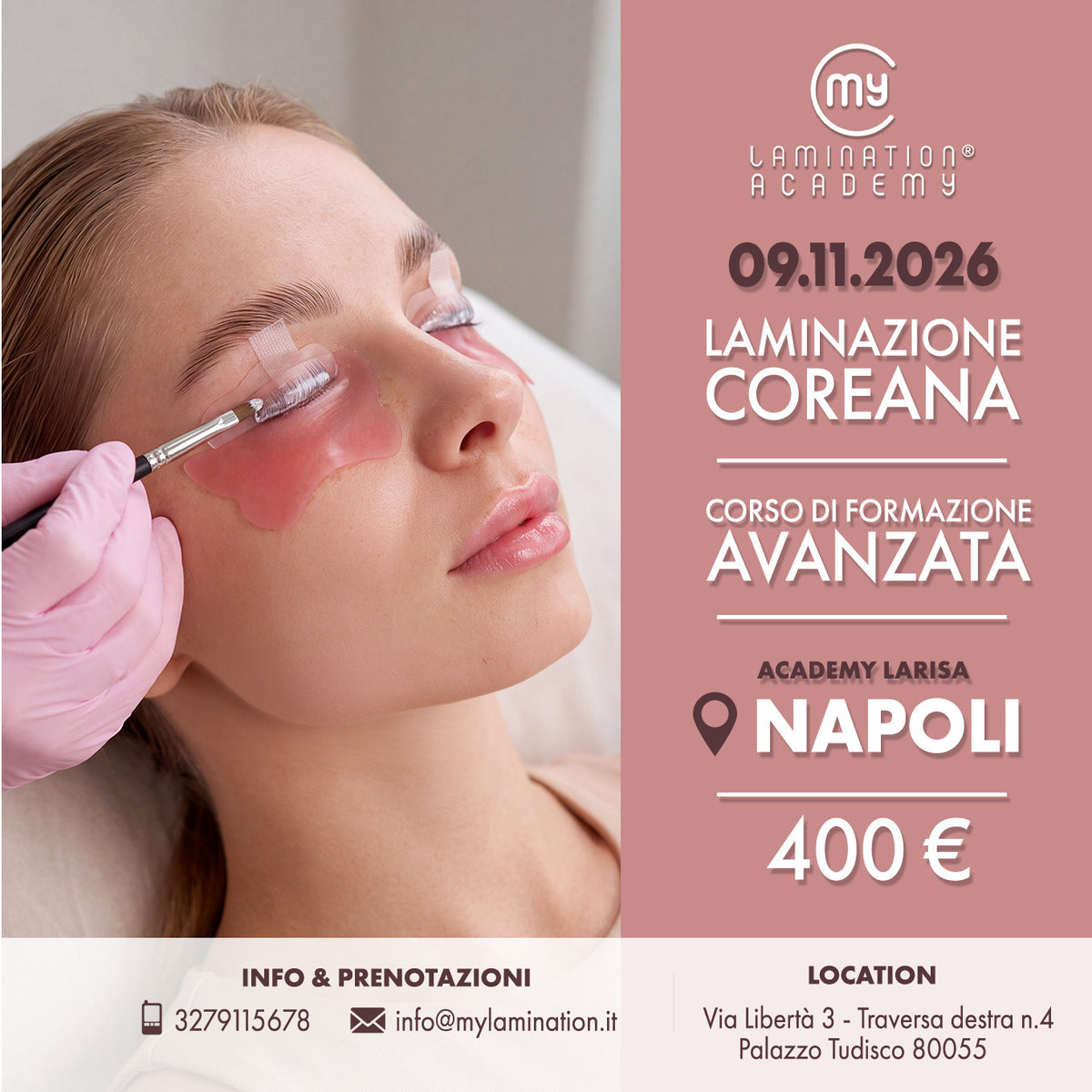 corso laminazione coreana napoli