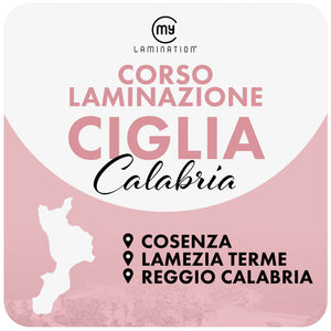 corsi di laminazione ciglia my lamination in calabria
