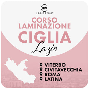 corsi di laminazione ciglia my lamination in lazio