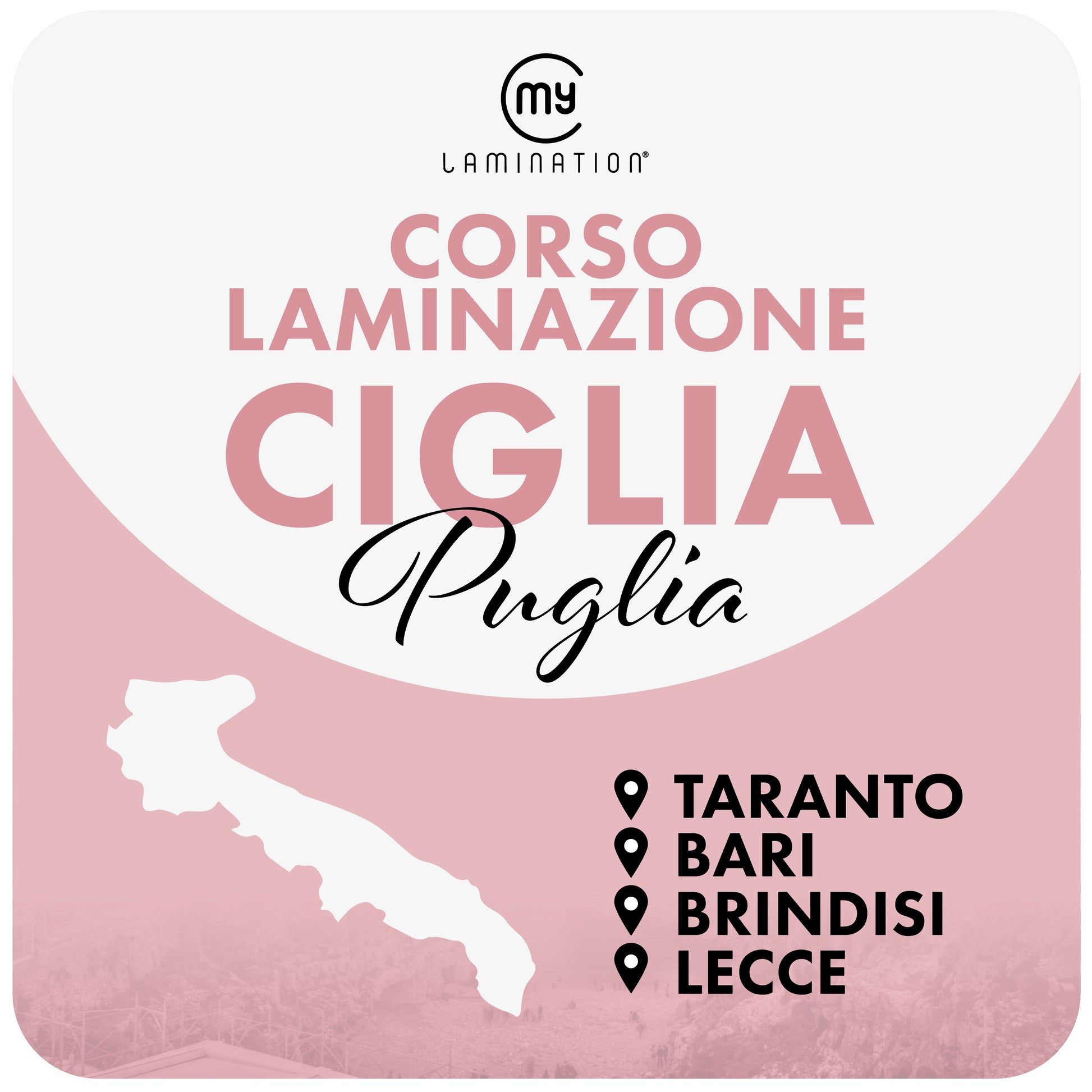 corsi di laminazione ciglia my lamination in puglia