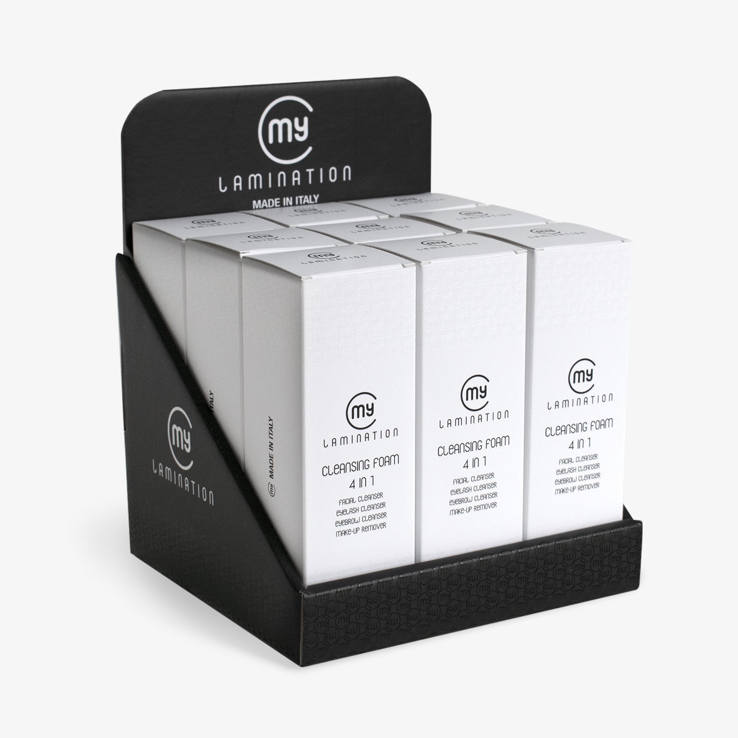 espositore cleansing foam 120ml di my lamination