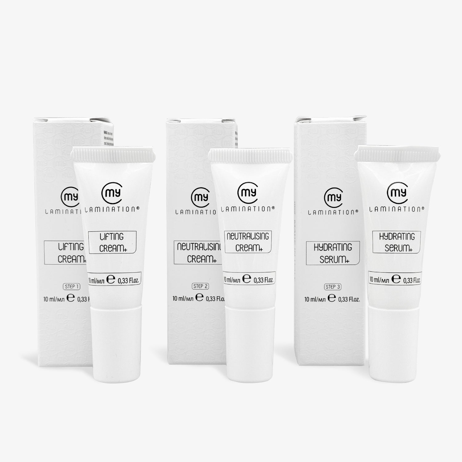tubetti fasi laminazione ciglia professionale my lamination