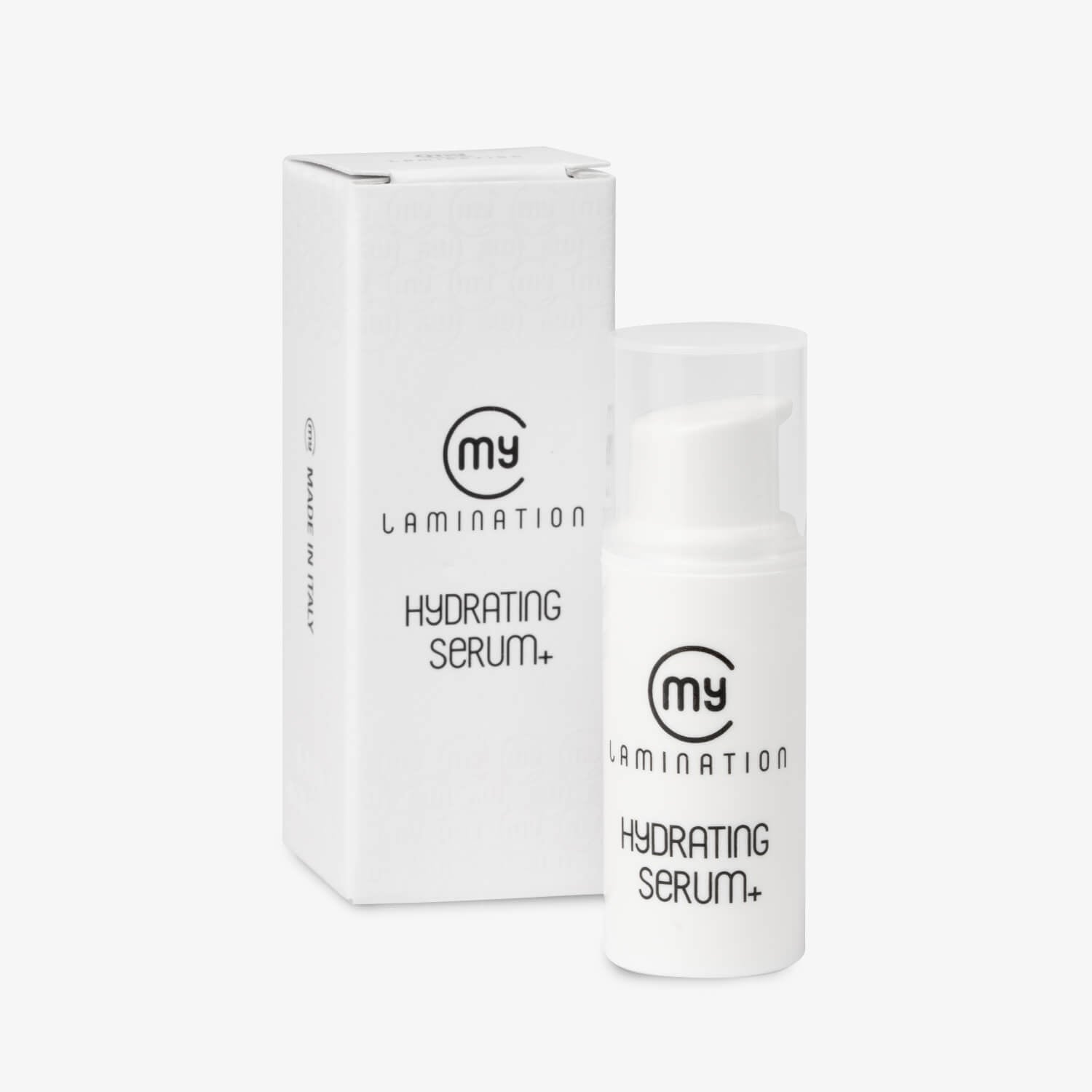 flacone da 5 ml airless di Hydrating Serum 5ml di my lamination