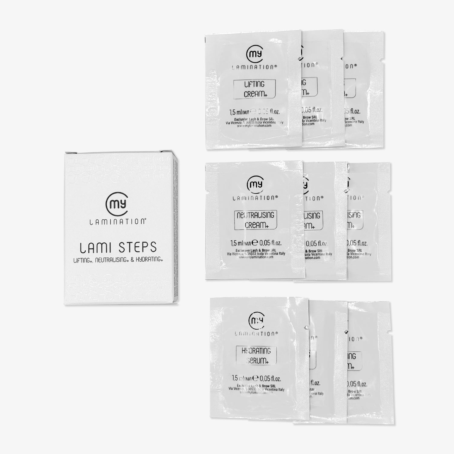 fasi laminazione ciglia my lamination