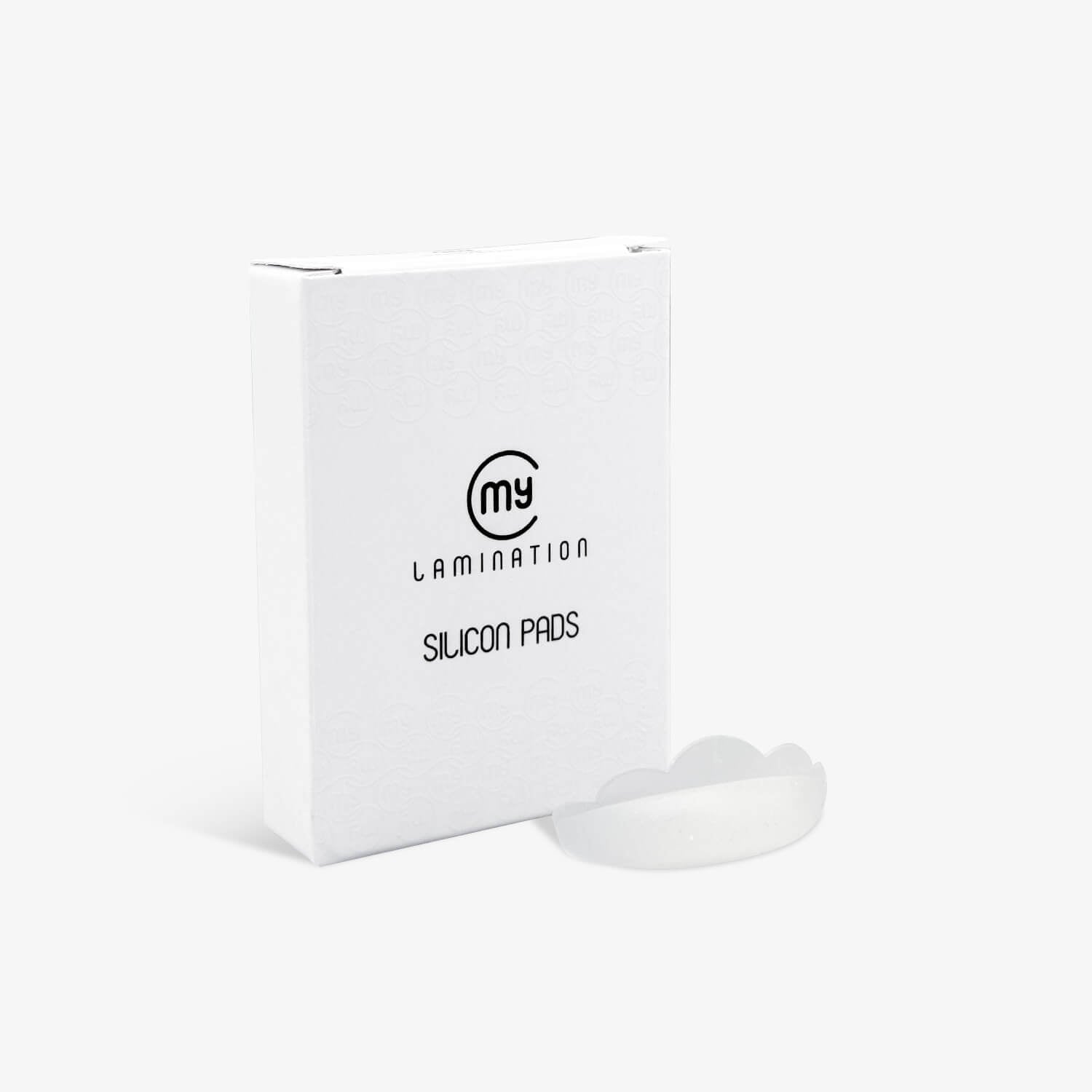 silicon pads bigodini in silicone per ciglia bianchi trasparenti my lamination
