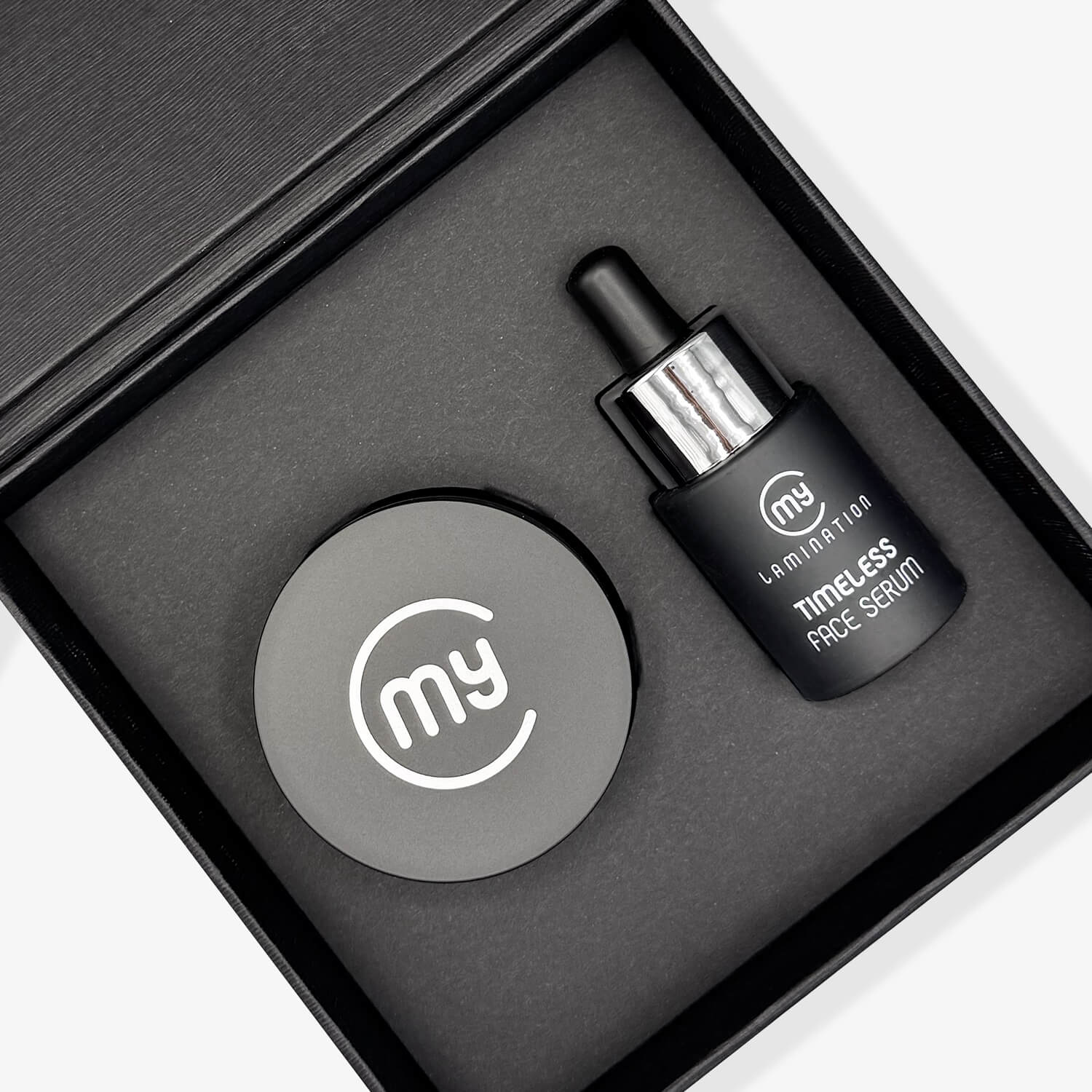 scatola aperta del Trattamento viso antiage timeless di my lamination