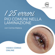 corso online sui 25 errori più comuni nella laminazione con corina maleca