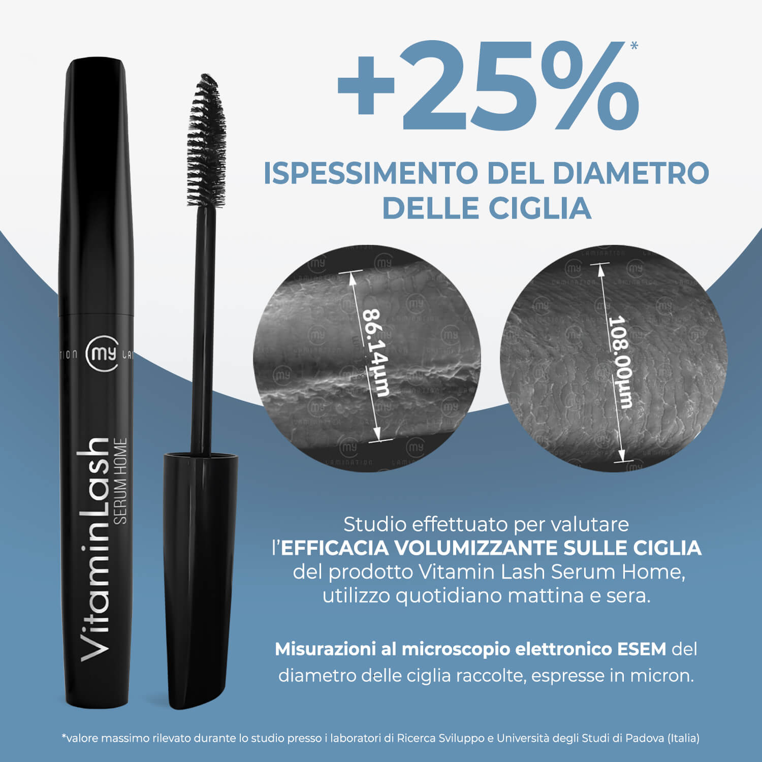 Vitamin Lash Serum Home