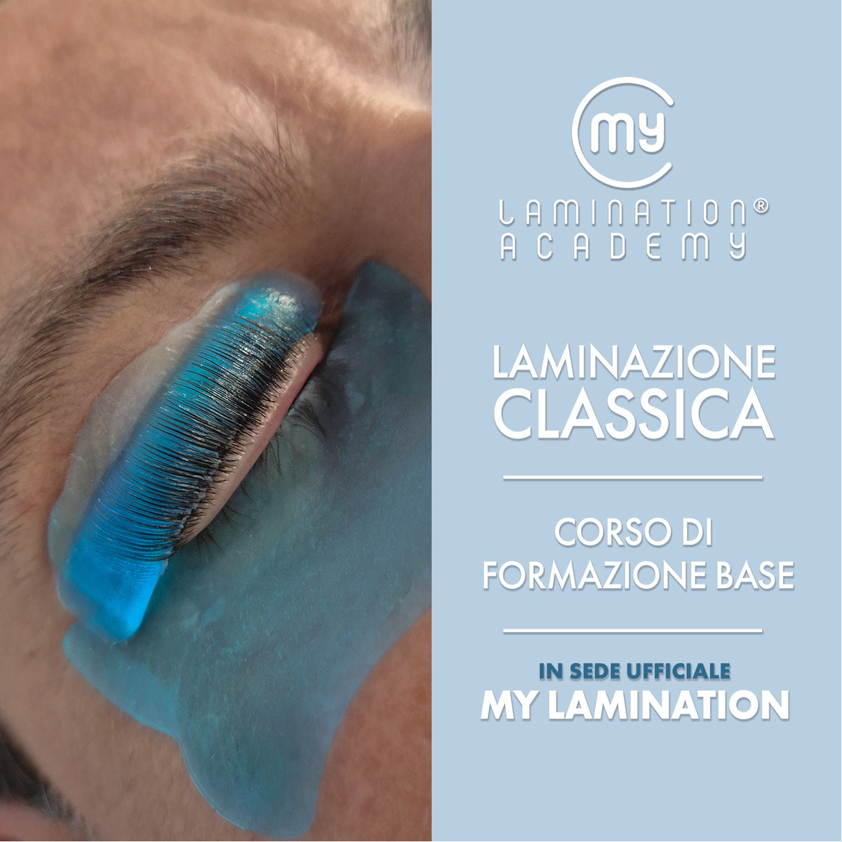 corso laminazione ciglia in sede my lamination
