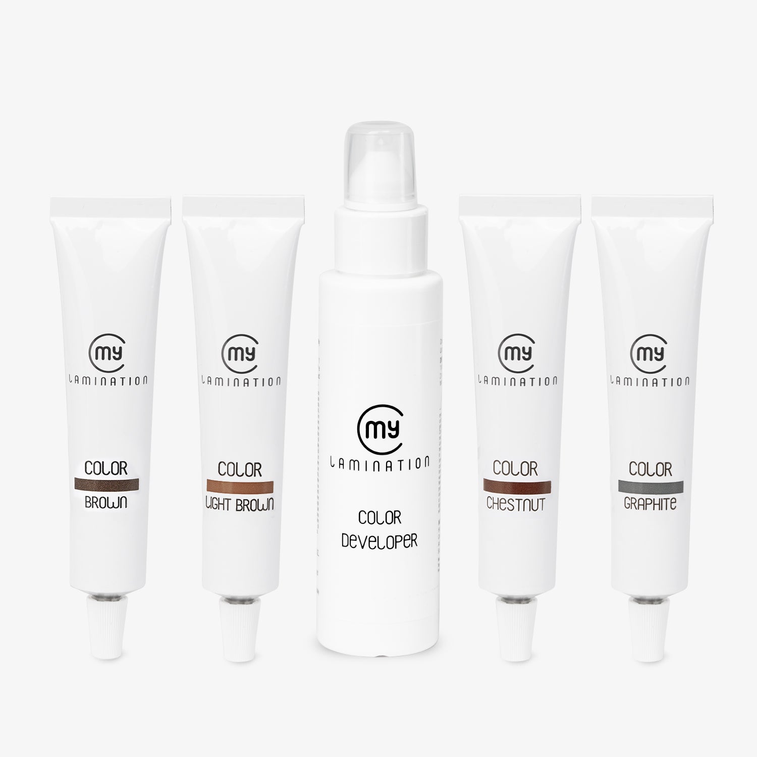 kit attivatore colore e 4 tinte per laminazione my lamination