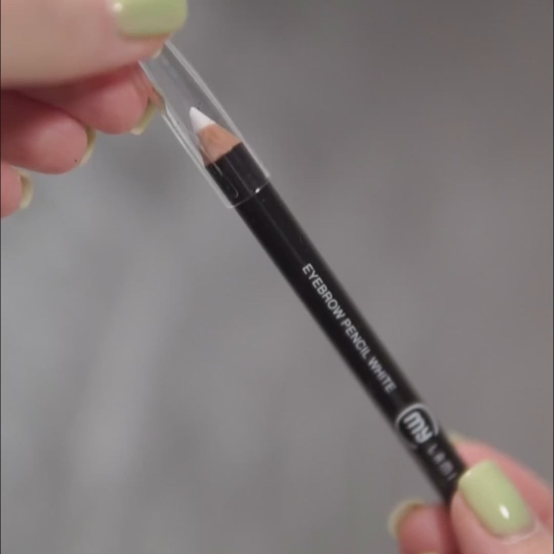 Carica video: matita dermografica bianca my lamination in azione