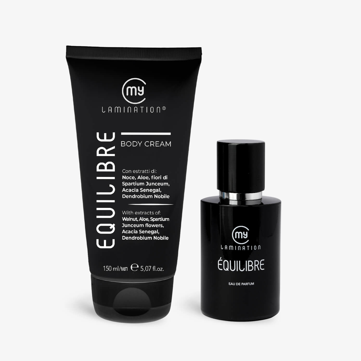 crema corpo e profumo equilibre di my lamination